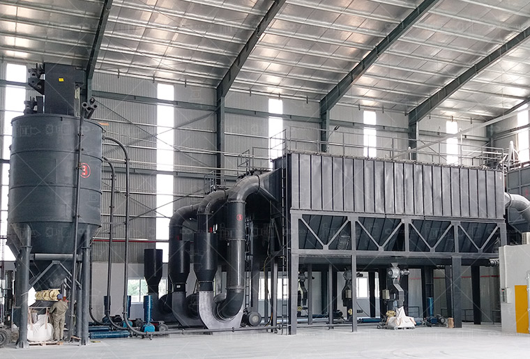 XZM1250 ultrafine grinding mill installation in Kenya talc processing plant